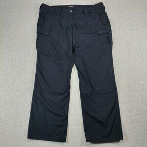 5.11 Tactical Stryke Pant Women 36x32 Navy Cargo FlexTac Ripstop Hiking Security